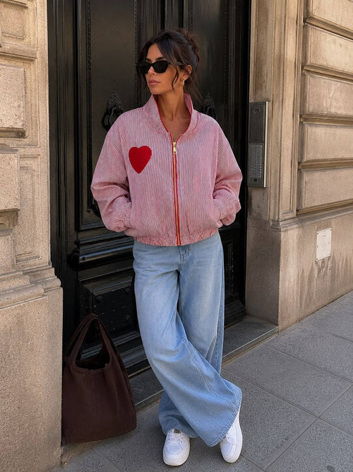 Chaqueta Bomber Love